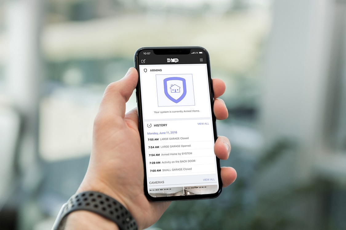 Surveillance DMP Phone App Security Plus Richmond VA