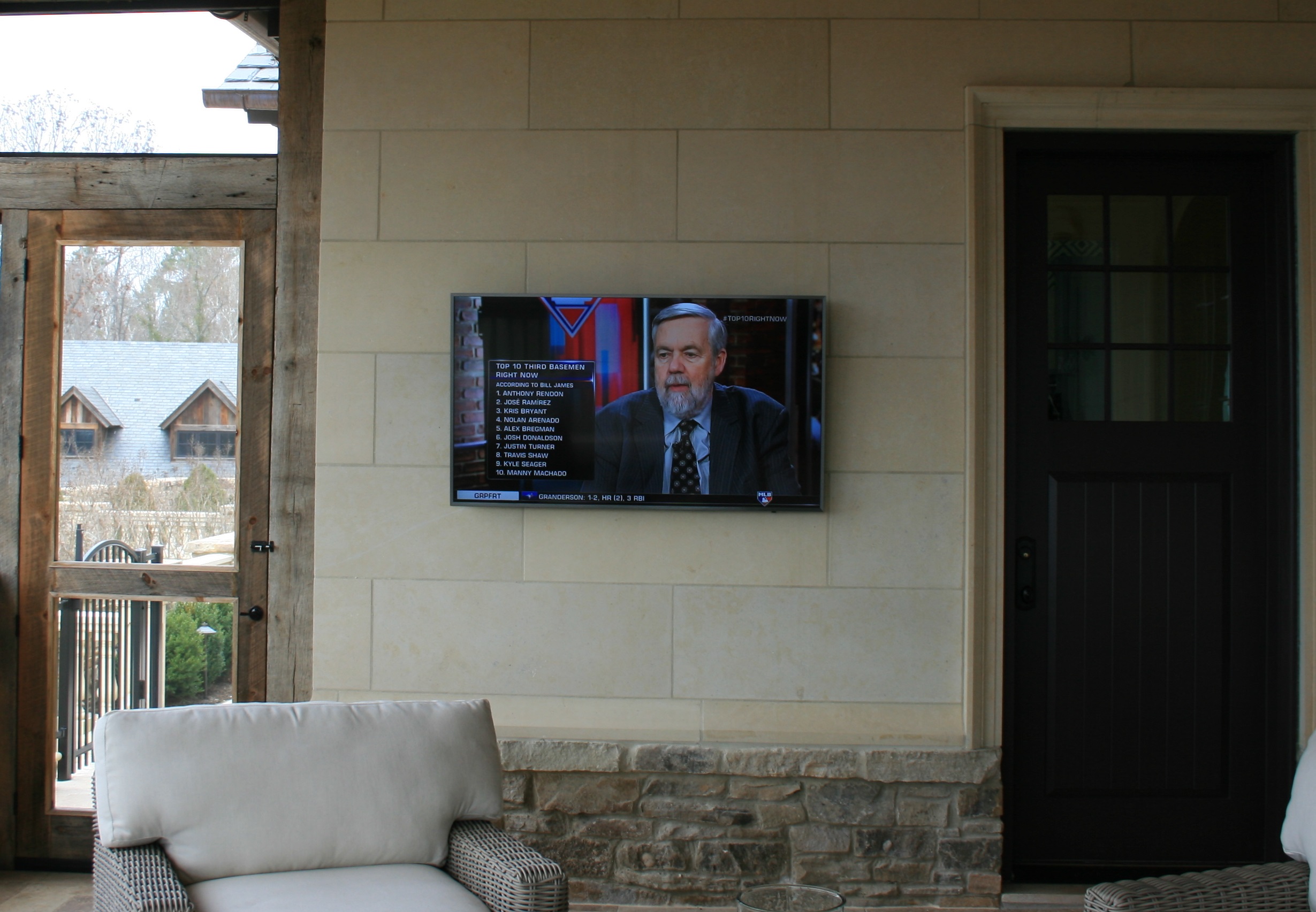 TV Hang and OutdoorAudioandVideo Security Plus Richmond VA